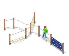 8-delers balanse sett