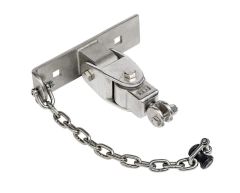 Huskeoppheng med plate og sikring for fugleredehuske