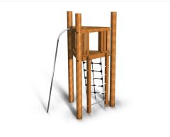 Robinia Klatrestativ 3 m/gulv