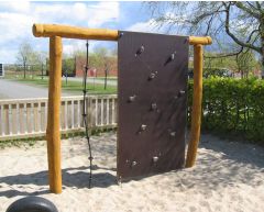 Robinia klatrevegg med klatretau