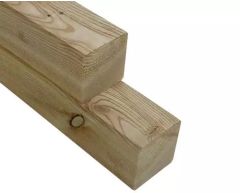 Stolpe av lerk 90 x 90 x 2700 mm