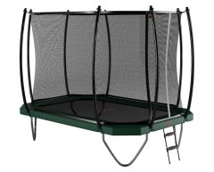 Trampoline PRO-Line 3,4x2,4m med nett og stige
