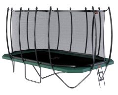 Trampoline PRO-Line 5,2x3,1m med nett og stige