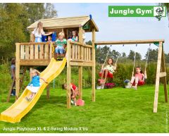Jungle Playhouse XL og Swing Module X'tra